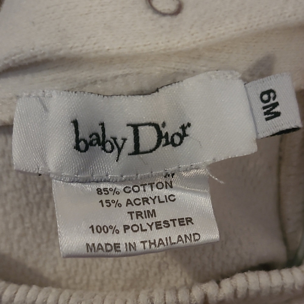 Dior Kids White Sleeveless Top - Picture 2 of 3